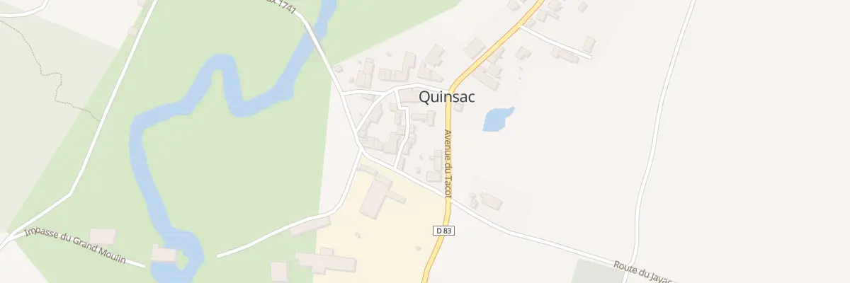 Plan du 71 Av du Tacot à Quinsac