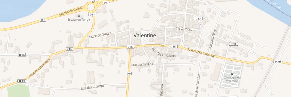 Plan du 37 Rue de la Bielle à Valentine