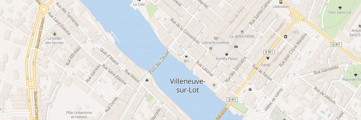 Plan du 2 Rue Notre Dame à Villeneuve-sur-Lot