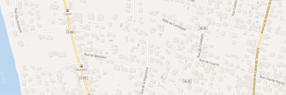 Plan du 35 Rue de la Mayrastre à Villeneuve-sur-Lot