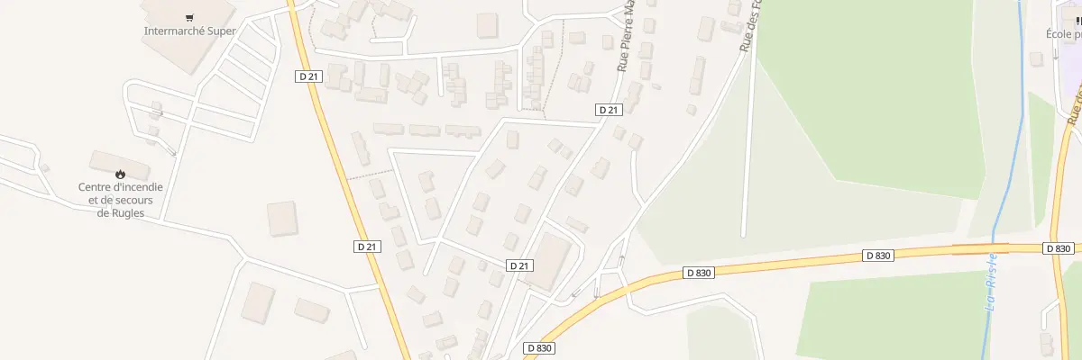Plan du 26 Rue Pierre Marquis à Rugles