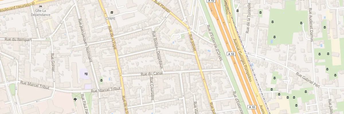 Plan du 41 Rue Jules Grévy à Tours