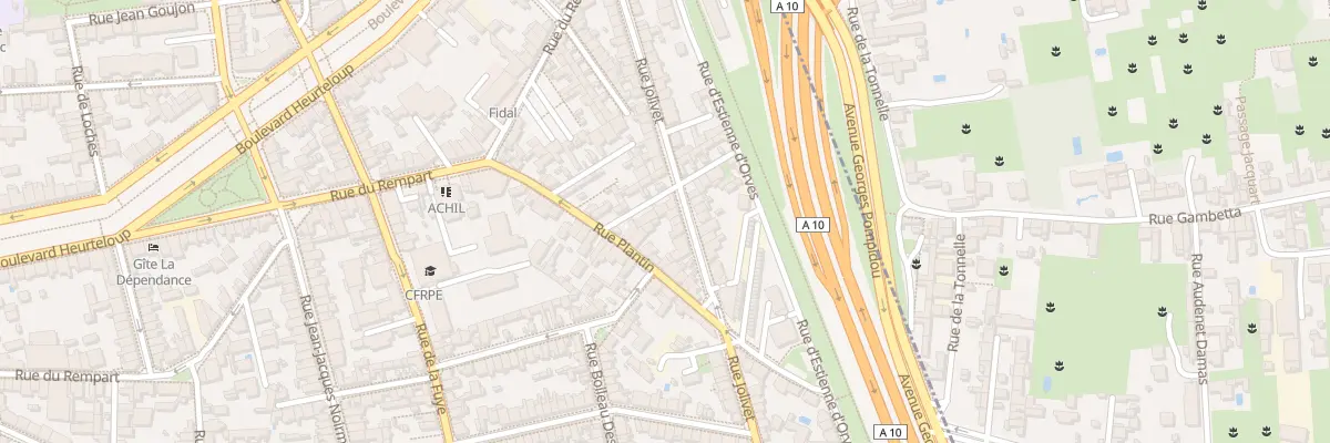 Plan du 53 Rue Jolivet à Tours