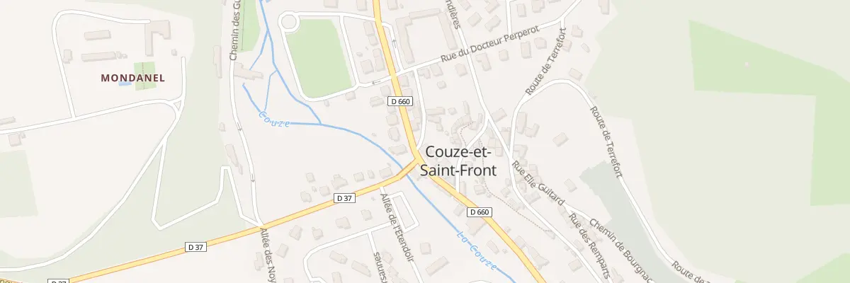 Plan du 439 Av de Cahors à Couze-et-Saint-Front