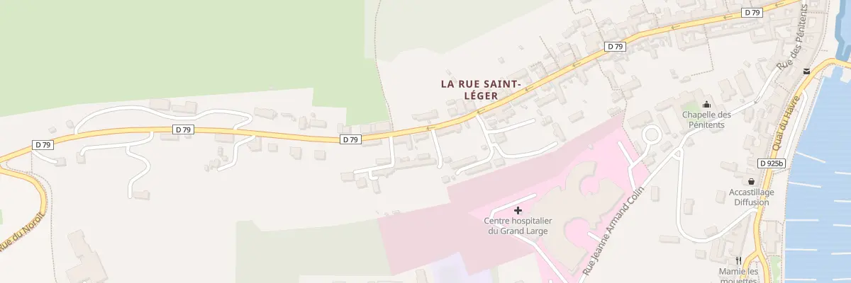 Plan du 130 Rue Saint-Léger à Saint-Valery-en-Caux