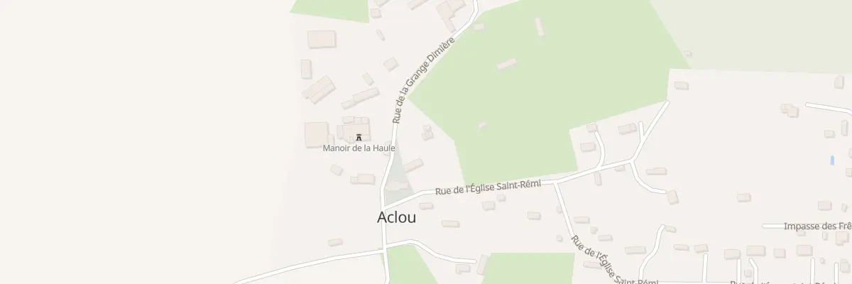 Plan du 769 Rue de la Grange Dimière à Aclou