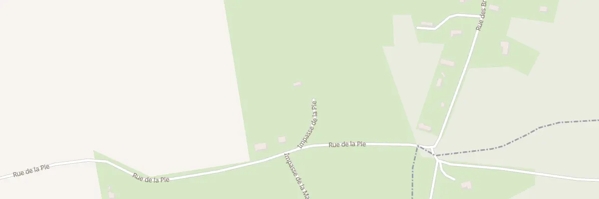 Plan du 1 Imp de la Pie à Aclou