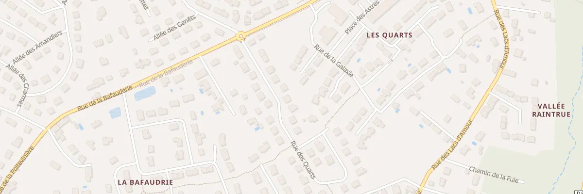 Plan du 12 Rue des Quarts à Montbazon