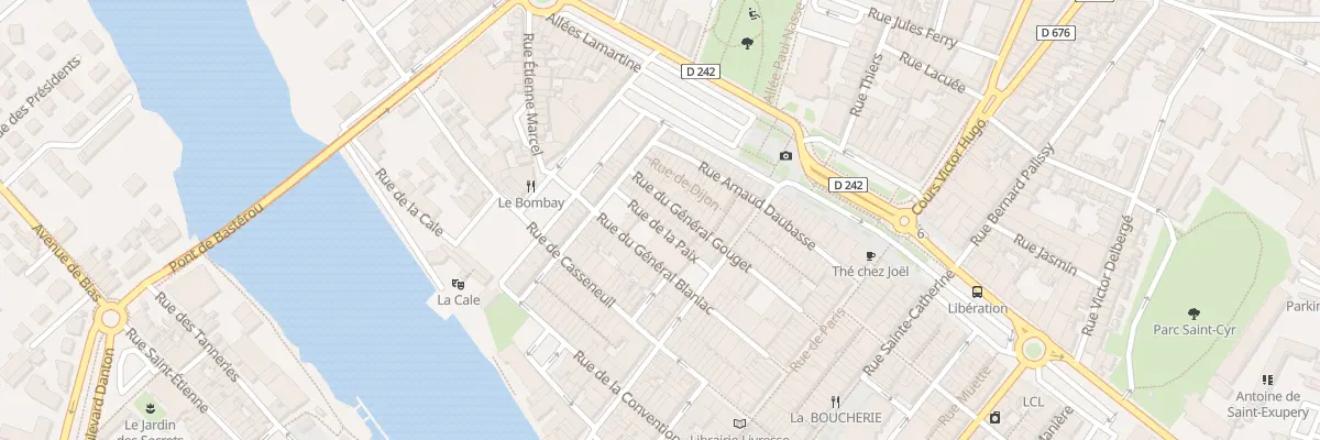 Plan du 20 Rue de la Paix à Villeneuve-sur-Lot