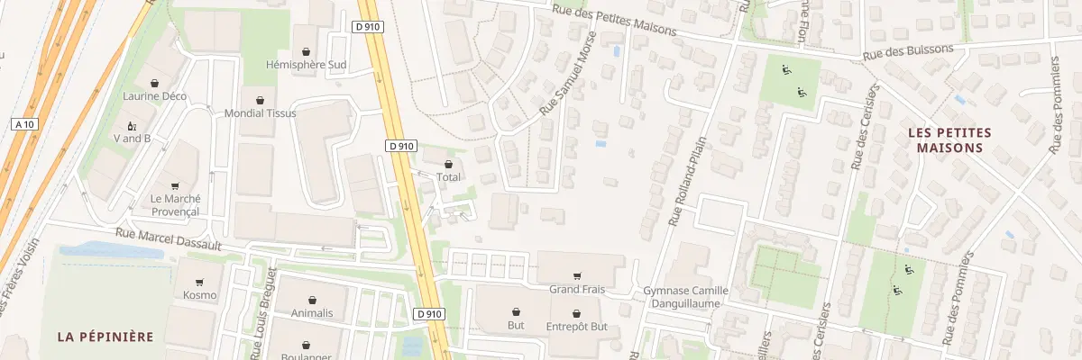 Plan du 7 Rue Charles Bourseul à Chambray-lès-Tours