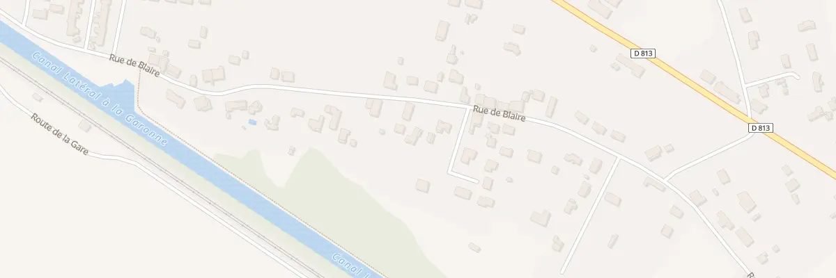 Plan du 5278 Rue de Blaire à Lafox