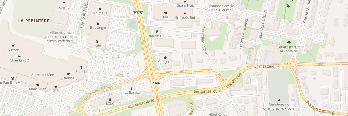 Plan du 57 Rue de Joué à Chambray-lès-Tours