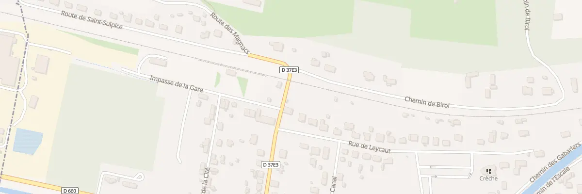 Plan du 1 Rue de Leycaut à Lalinde