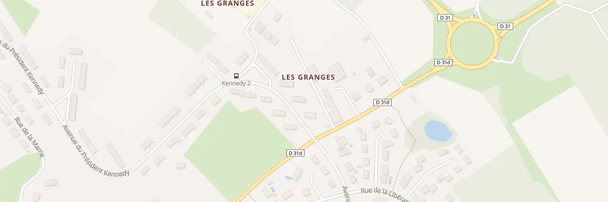 Plan du 51 Av du Pdt Kennedy à Descartes