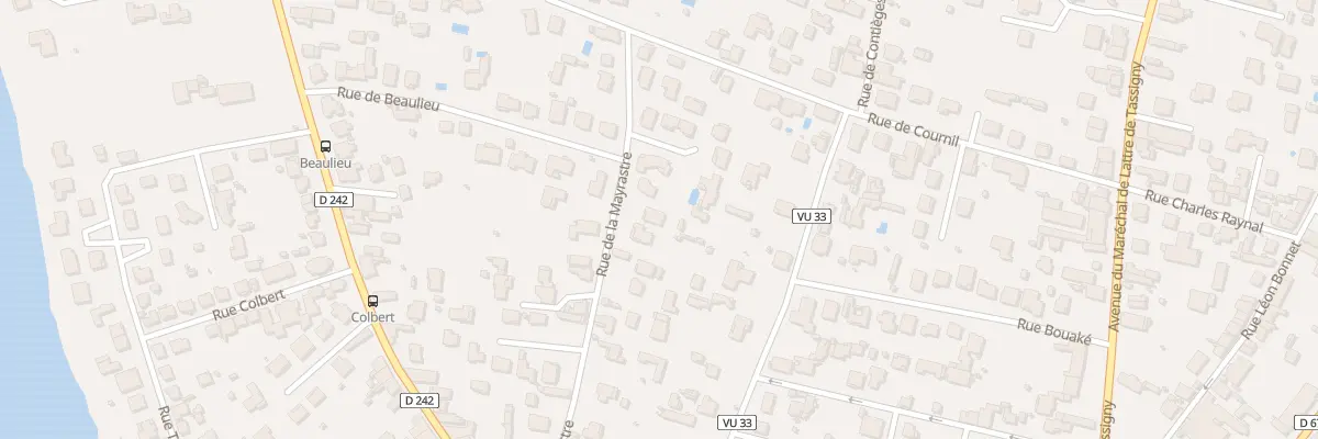 Plan du 38 Rue de la Mayrastre à Villeneuve-sur-Lot