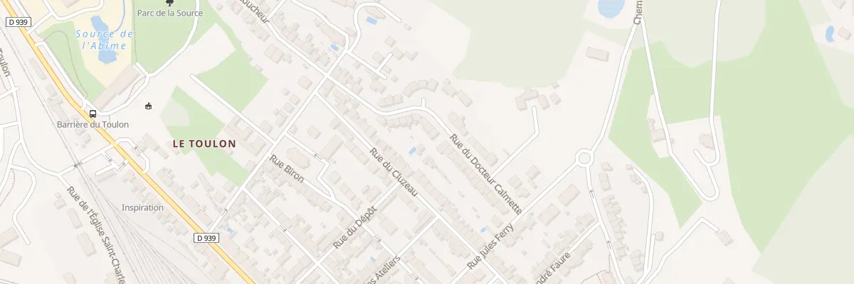 Plan du 29 Rue du Docteur Calmette à Périgueux