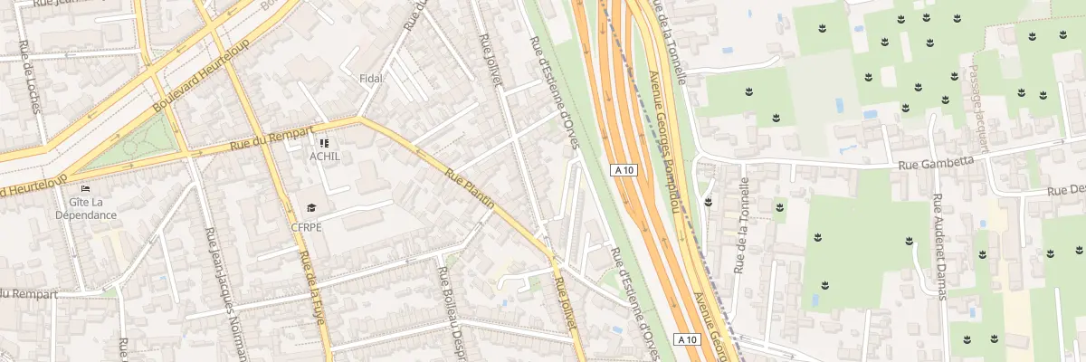 Plan du 46 Rue Jolivet à Tours