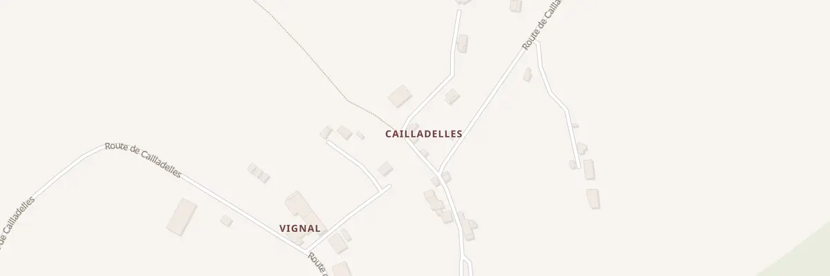 Plan du 1355 Rte de Cailladelles à Castelnaud-de-Gratecambe