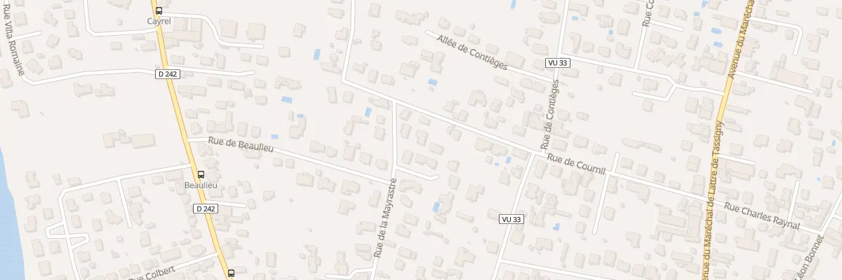 Plan du 44 Rue de la Mayrastre à Villeneuve-sur-Lot