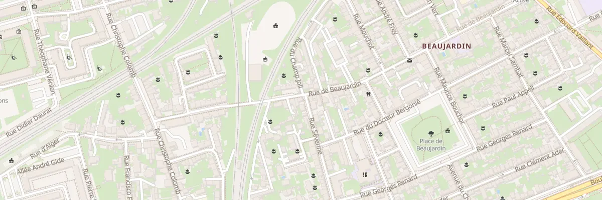 Plan du 31 Rue de Beaujardin à Tours