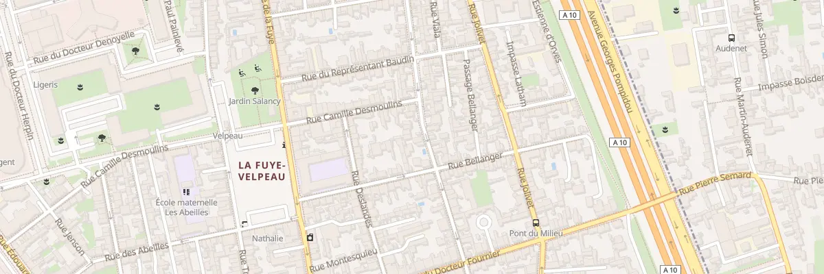 Plan du 49 Rue Legras à Tours
