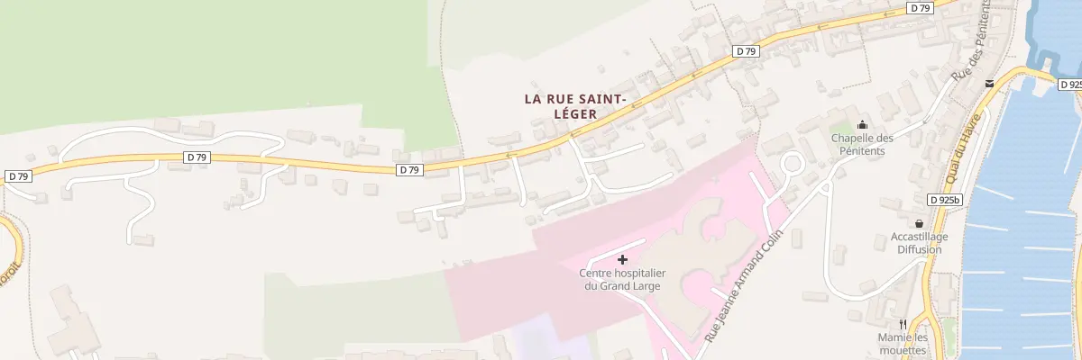 Plan du 128 Rue Saint-Léger à Saint-Valery-en-Caux