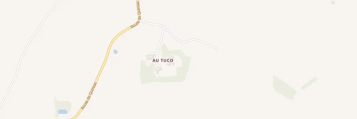 Plan du 483 Rte de Quinsac à Castelnau-d’Arbieu