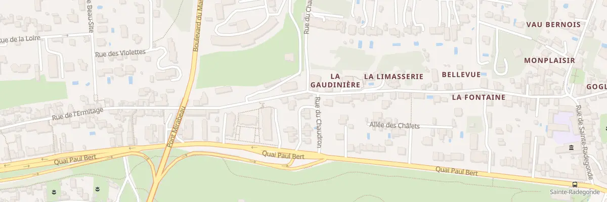 Plan du 133 Rue de l’Ermitage à Tours