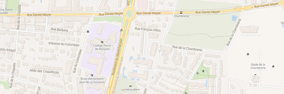 Plan du 5 Rue Carlo Scarpa à Tours