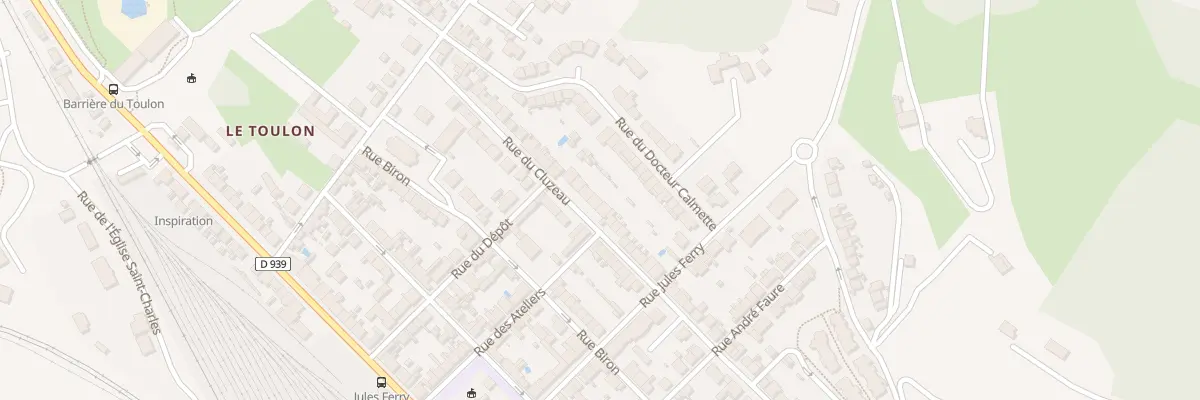 Plan du 78 Rue du Cluzeau à Périgueux