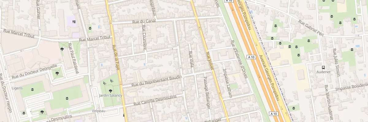 Plan du 26 Rue Legras à Tours