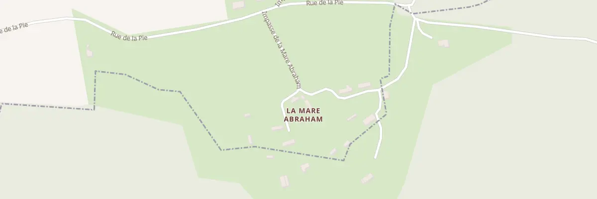 Plan du 2 Imp de la Mare Abraham à Aclou