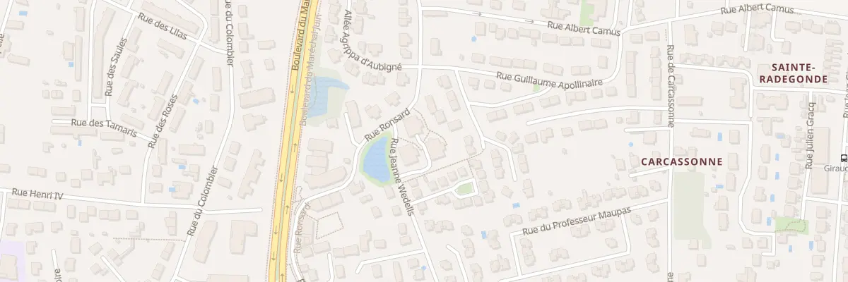 Plan du 121 Rue Jeanne Wedells à Tours
