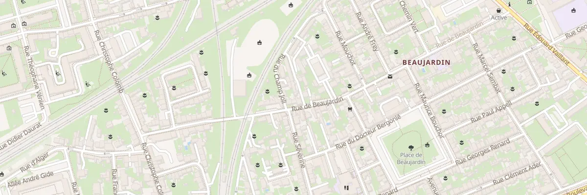 Plan du 48 Rue de Beaujardin à Tours