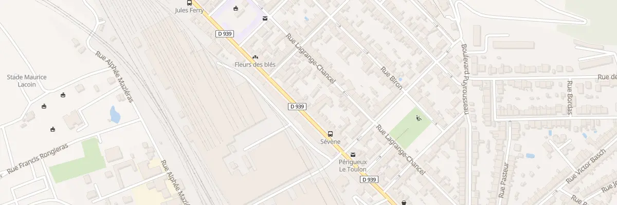 Plan du 52 Rue Pierre Sémard à Périgueux