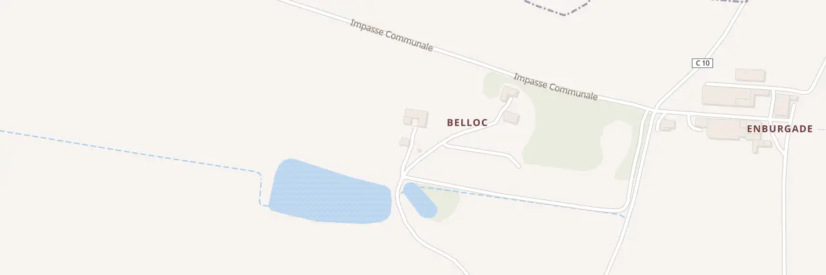 Plan du 5107 A Belloc à Nougaroulet