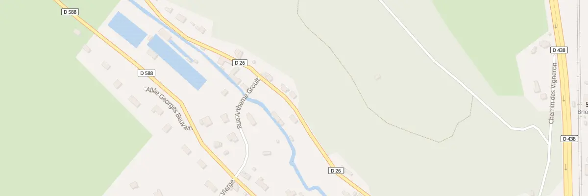 Plan du 30B Rte de Cormeilles à Brionne