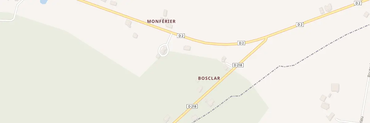 Plan du 76 Bosclar à Bournel