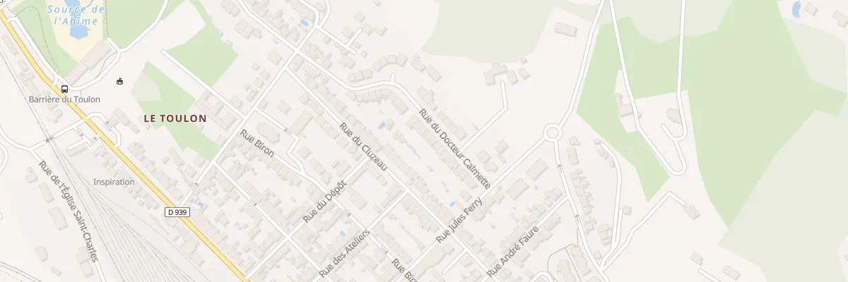 Plan du 19 Rue du Docteur Calmette à Périgueux