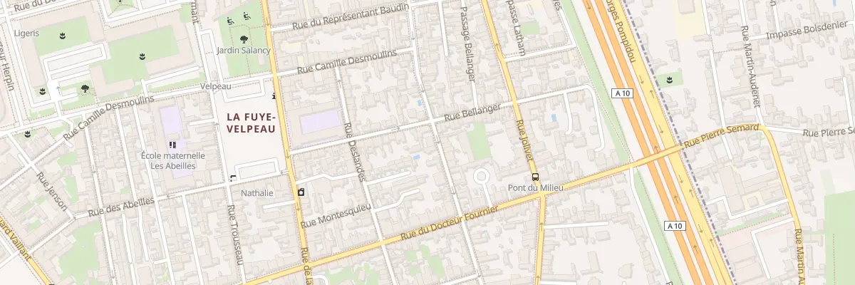 Plan du 59 Rue Legras à Tours