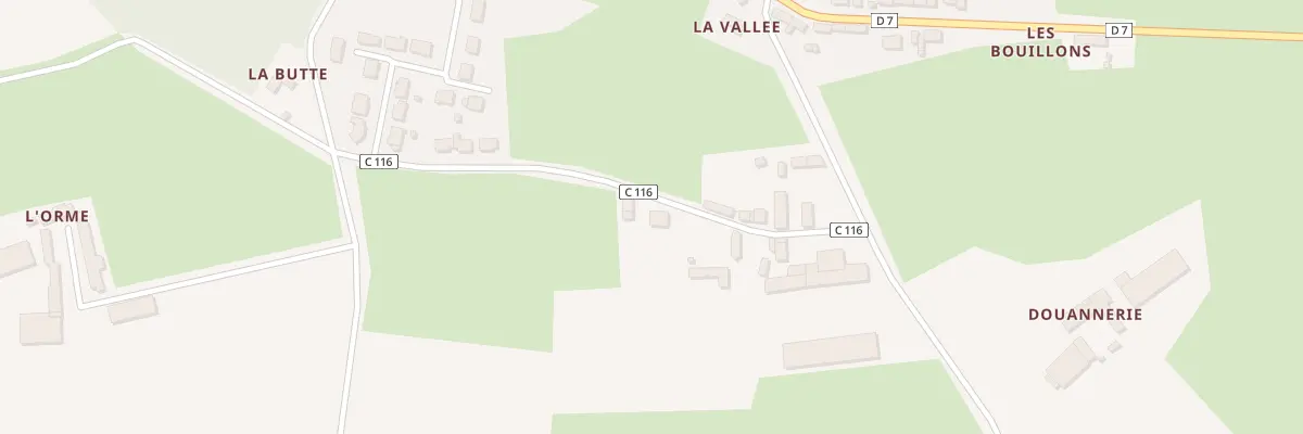 Plan du 3 Rue des Monceaux à Cormes