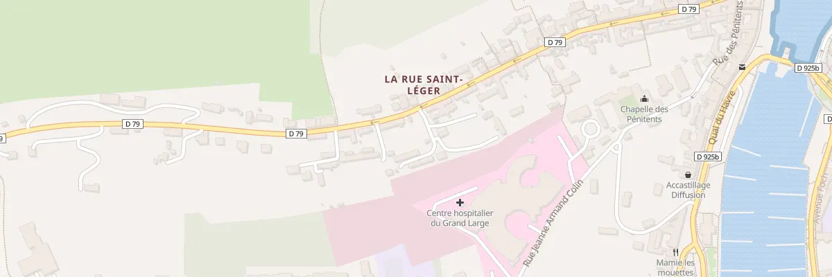 Plan du 126 Rue Saint-Léger à Saint-Valery-en-Caux