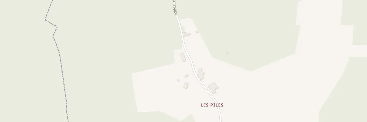 Plan du 5000 Les Piles à Condat-sur-Trincou