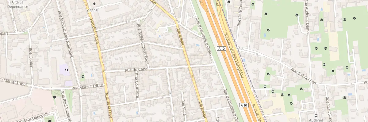 Plan du 87 Rue Jolivet à Tours