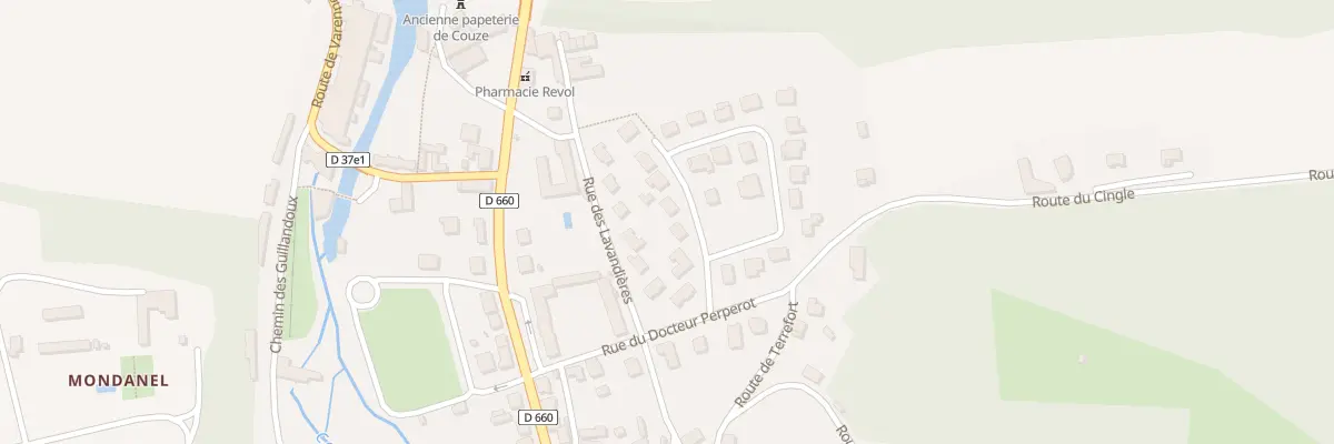 Plan du 328 Rue du 19 mars 1962 à Couze-et-Saint-Front