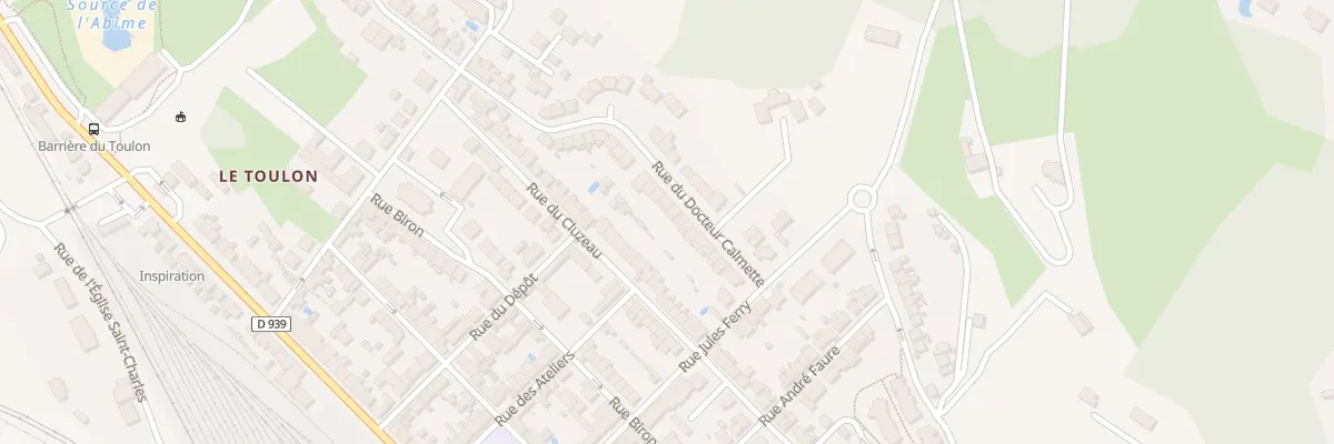 Plan du 17 Rue du Docteur Calmette à Périgueux