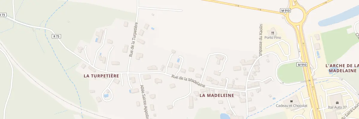 Plan du 28 Rue de la Madelaine à Chambray-lès-Tours