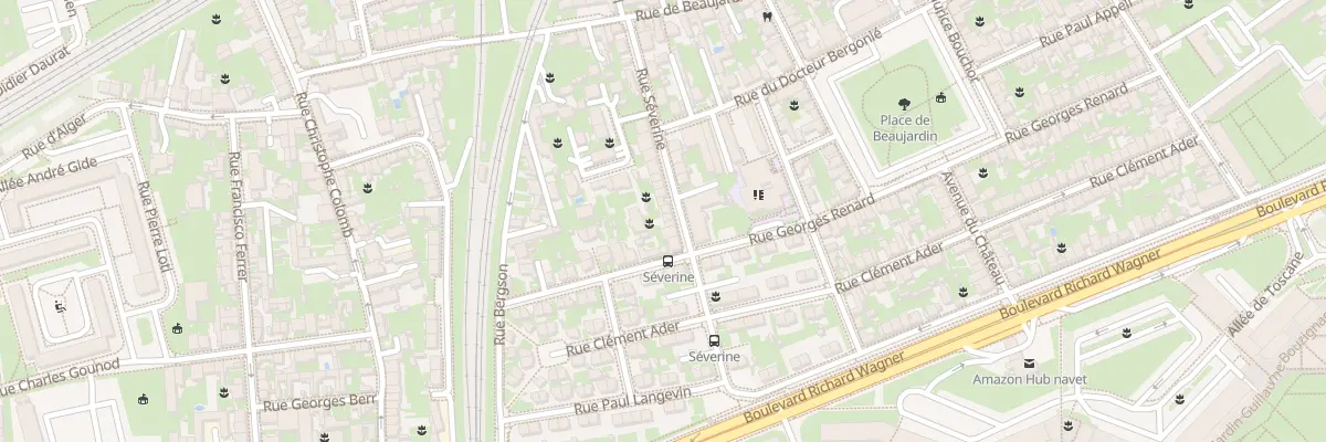Plan du 41 Rue Séverine à Tours