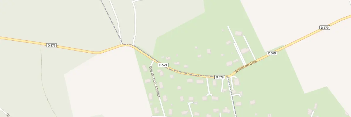 Plan du 20 Rte de Glos à Thierville