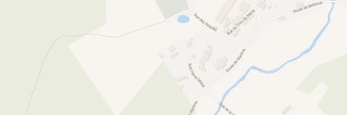 Plan du 13 Le Vieux Cimetiere à Condat-sur-Trincou